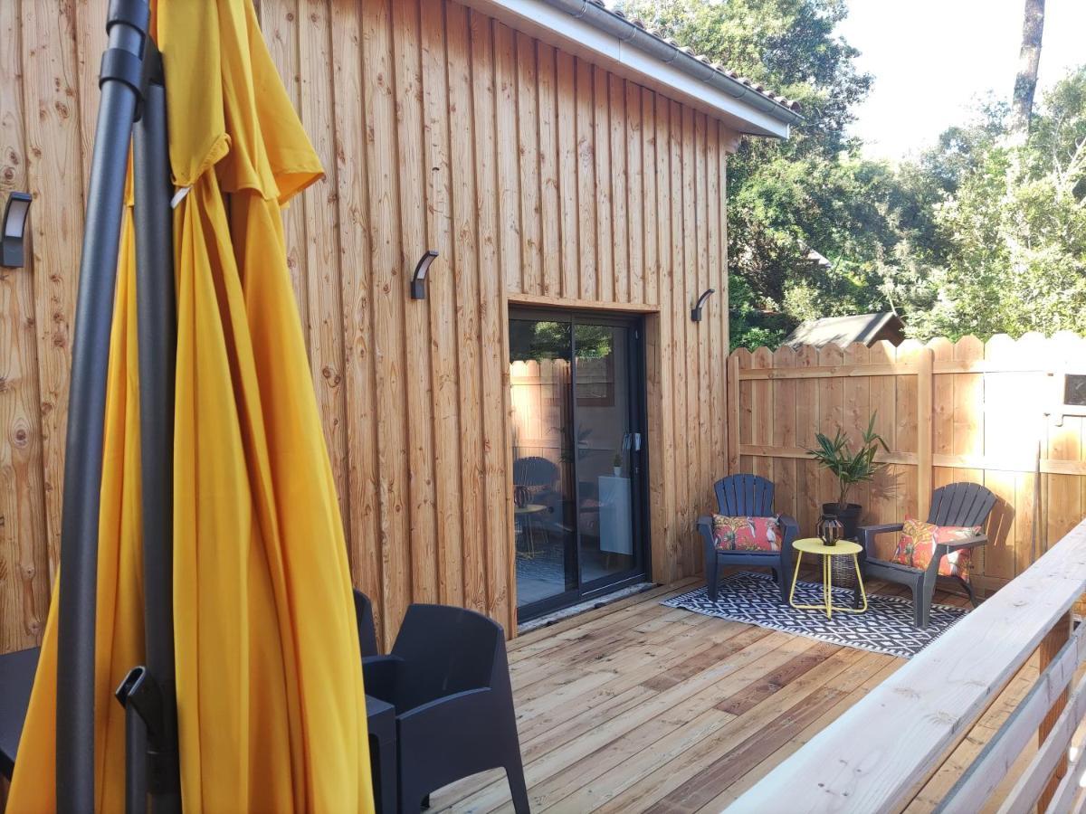 Lodge 2 Etoiles La Tete Dans Les Pins Les Pieds Dans L Eau Lacanau Eksteriør billede